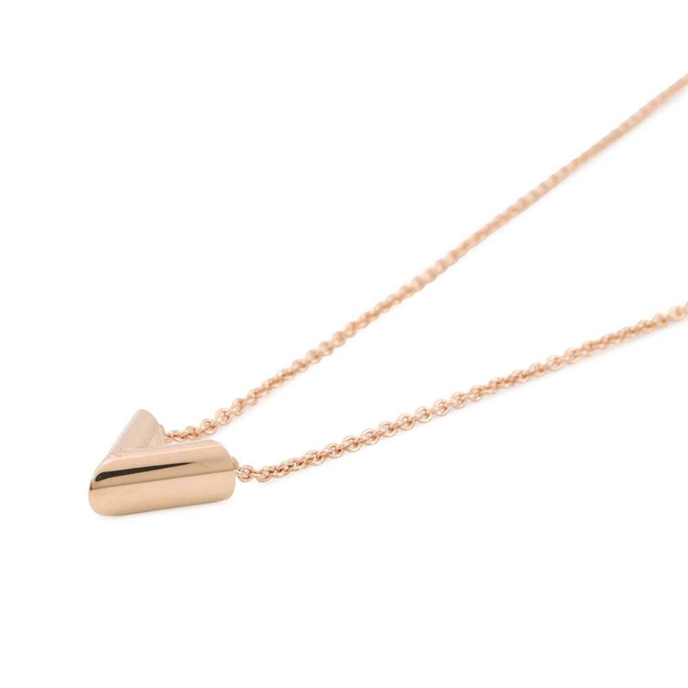 LOUIS VUITTON Gold Necklace - Picture 2 of 10